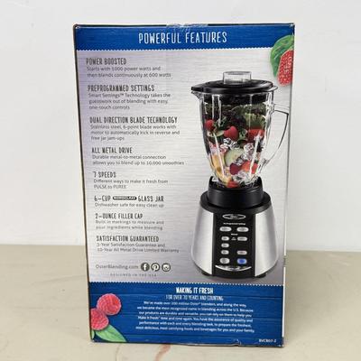 LOT 186: NIB Oster Fresh & Versatile Reverse Crush 500 Blender