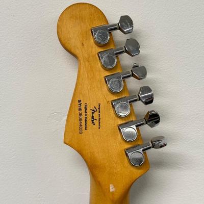 LOT 191: Red Squire Strait Fender Electric Guitar