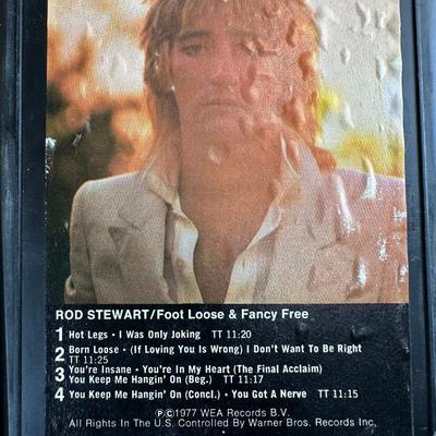 Rod Stewart Vintage 8-track Tapes