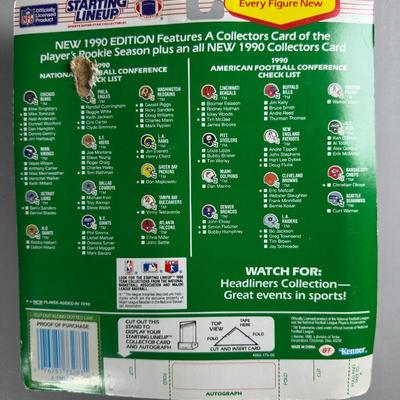 Kenner Starting Lineup Vintage Sealed Sports Collectible Figure Includes Rookie Year Card 