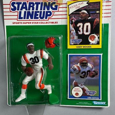 Kenner Starting Lineup Vintage Sealed Sports Collectible Figure Includes Rookie Year Card 