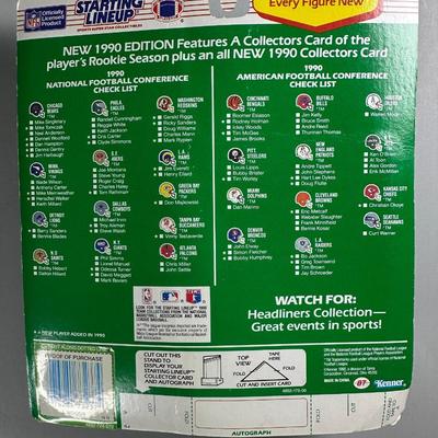 Kenner Starting Lineup Vintage Sealed Sports Collectible Figure Includes Rookie Year Card 