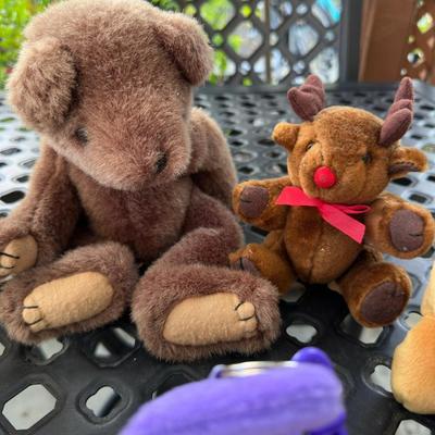 Mix Doll Lot-Includes McDonalds Erin The Bear Beanie Baby 1997 With Errors 1993 Ty Oakbrook