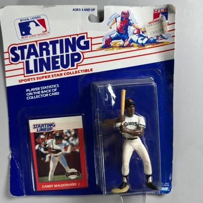 Kenner Starting Lineup 1988 Collectible Sporting Figurines 