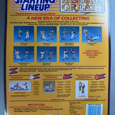 Vintage Kenner Starting Lineup Baseball Greats Sealed Collectible Figures
