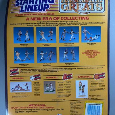 Vintage Kenner Starting Lineup Baseball Greats Sealed Collectible Figures 
