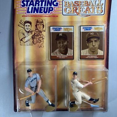 Vintage Kenner Starting Lineup Baseball Greats Sealed Collectible Figures 