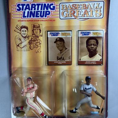 Vintage Kenner Starting Lineup Baseball Greats Sealed Collectible Figures -FREE SHIPPING