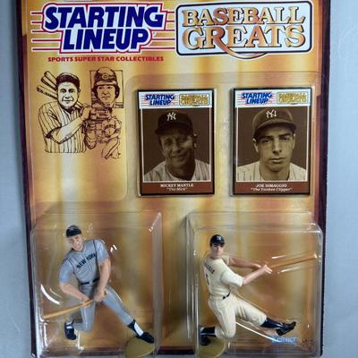 Vintage Kenner Starting Lineup Baseball Greats Sealed Collectible Figures 