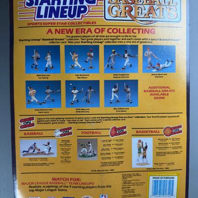 Vintage Kenner Starting Lineup Baseball Greats Sealed Collectible Figures 