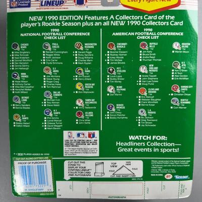 Kenner Starting Lineup Vintage Sealed Sports Collectible Figure Includes Rookie Year Card 