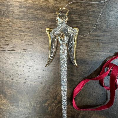 Crystal Christmas Tree Ornaments Mix Lot