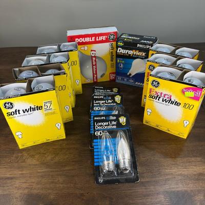 New Light Bulbs Mix Lot