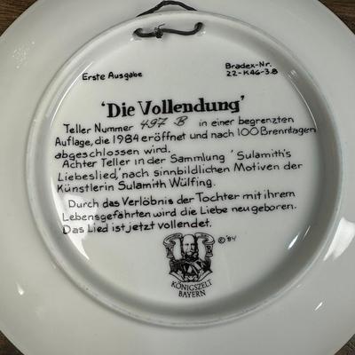 Collectors German Plate Lot