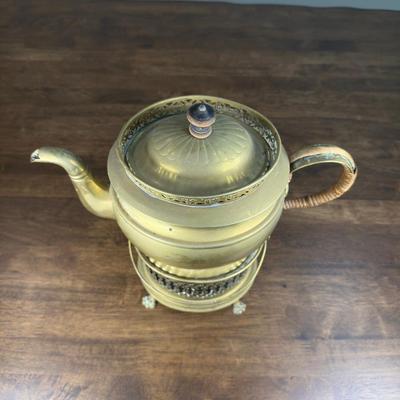 Vintage Teapot With Stove