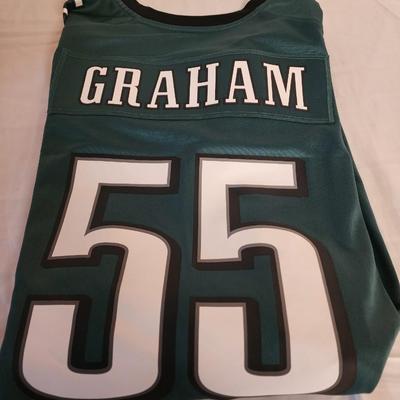 SB 52 Brandon Graham Philadelphia Eagles Nike Green Superbowl Champions 3XL