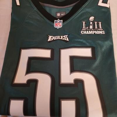 SB 52 Brandon Graham Philadelphia Eagles Nike Green Superbowl Champions 3XL