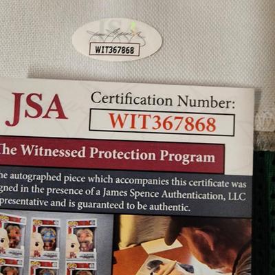 Vince Papale Signed Philadelphia Eagles Jersey (JSA COA) Inscrib. “Invincible XL