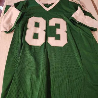 Vince Papale Signed Philadelphia Eagles Jersey (JSA COA) Inscrib. “Invincible XL