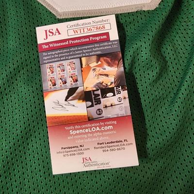 Vince Papale Signed Philadelphia Eagles Jersey (JSA COA) Inscrib. “Invincible XL