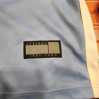 Michael Jordan #23 North Carolina Jersey Blue Sz56 "Hardwood Legends Brand" sz56