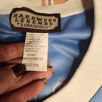 Michael Jordan #23 North Carolina Jersey Blue Sz56 "Hardwood Legends Brand" sz56