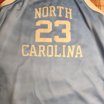 Michael Jordan #23 North Carolina Jersey Blue Sz56 "Hardwood Legends Brand" sz56