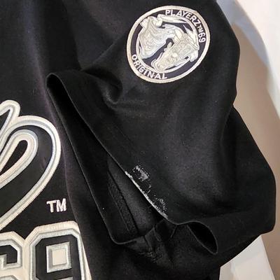 Mens Playerz 69 Football Jersey Streetwear Black Button Front Players 3XL