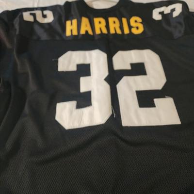 Mitchell & Ness Franco Harris Throwbacks #32 Steelers Jersey Stitch Sz 54 Bicent