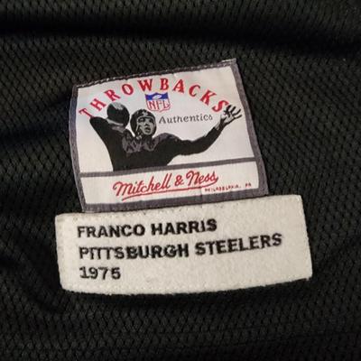 Mitchell & Ness Franco Harris Throwbacks #32 Steelers Jersey Stitch Sz 54 Bicent