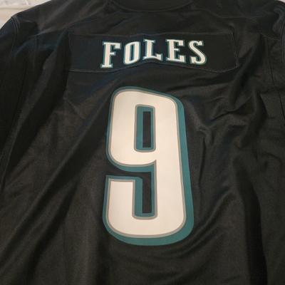 Nick Foles #9 Philadelphia Eagles 2018 Super Bowl LII 3XL Men's Jersey Black