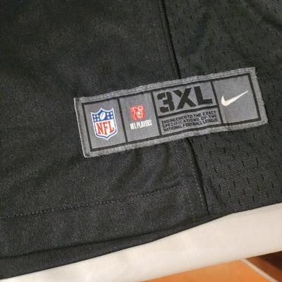 Nick Foles #9 Philadelphia Eagles 2018 Super Bowl LII 3XL Men's Jersey Black