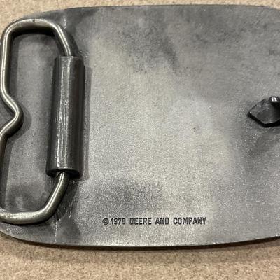Vintage John Deere belt buckle