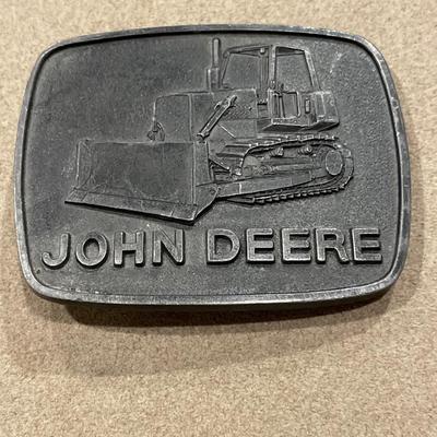 Vintage John Deere belt buckle