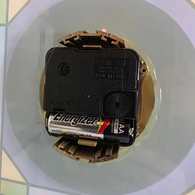 Peanuts Stained Glass Clock