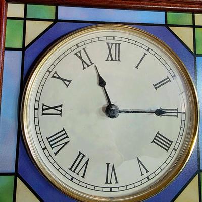 Peanuts Stained Glass Clock