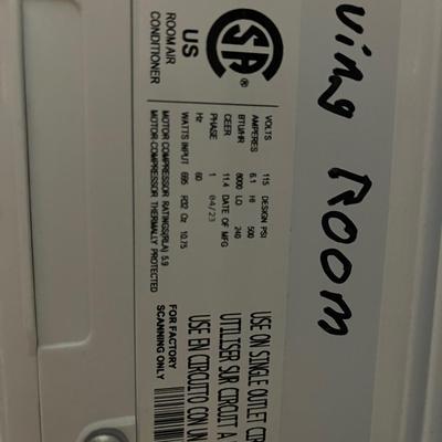 8,000 btu Denali aire window ac unit