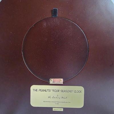 Peanuts Four Seasons Clock