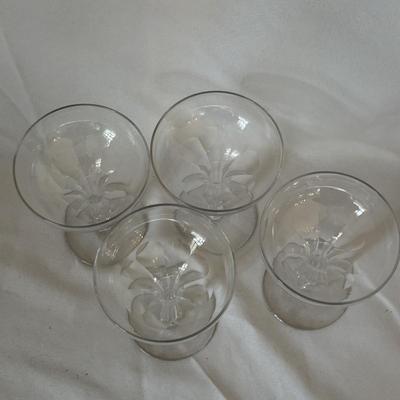 Collection of Hollow Stem Champagne Coupe Glasses (DR-SF)