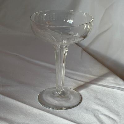 Collection of Hollow Stem Champagne Coupe Glasses (DR-SF)