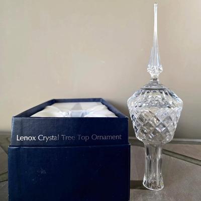 Lenox Crystal Tree Topper