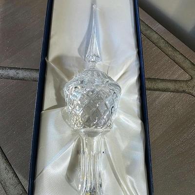 Lenox Crystal Tree Topper