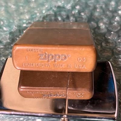 Vintage 2003 Copper zippo lighter