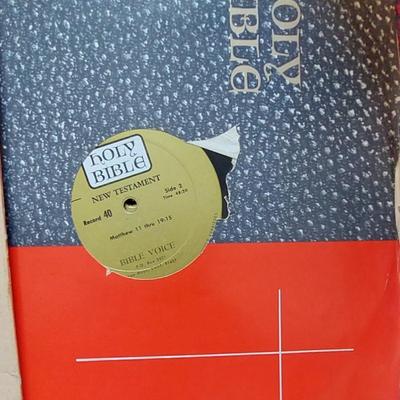 Holy Bible on Vinyl records!