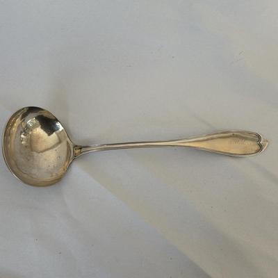 Doulton Burslem Transferware Punchbowl & Vintage Ladle (DR-SF)