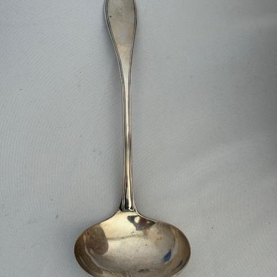 Doulton Burslem Transferware Punchbowl & Vintage Ladle (DR-SF)