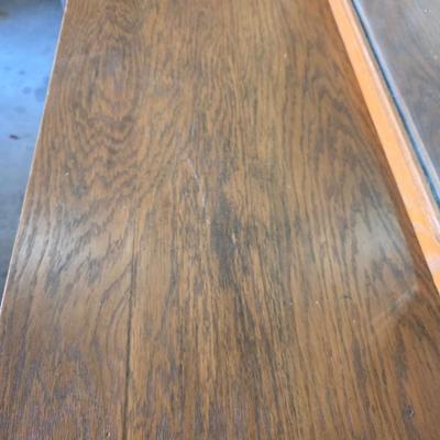 Mission Style Dresser with Mirror