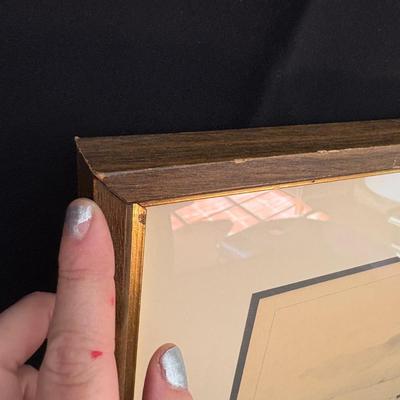 Signed Andrew Wyeth Print Titled 'The Corner' (DR-SF)