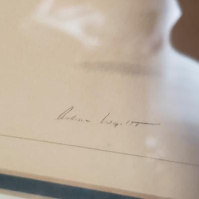 Signed Andrew Wyeth Print Titled 'The Corner' (DR-SF)