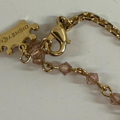 disney’s Cinderella Gold-tone Oval Pendant Necklace